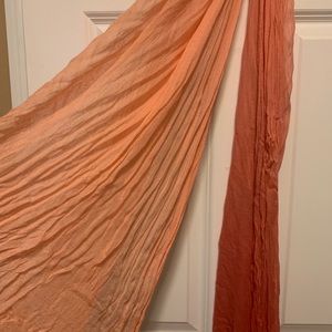 Tommy Bahama Peachy Pink Ombré Gauze Scarf